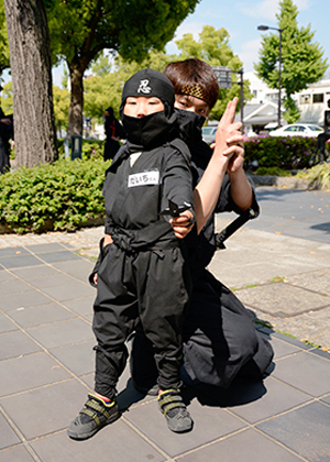 ちびっこ忍者衣装イメージ