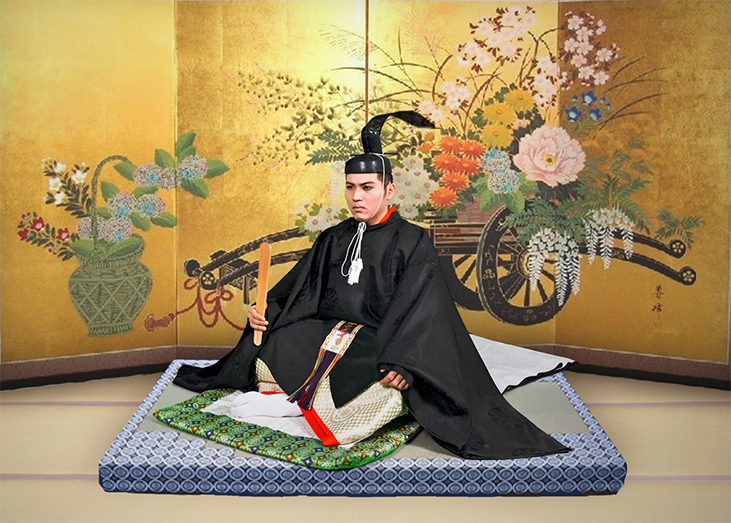 姫路城城主池田輝政撮影
